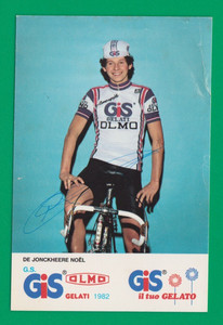 Maillot Cycliste Vintage – GIS Gelati Trentin – Taille S – Neuf (stock Ancien Lavé)