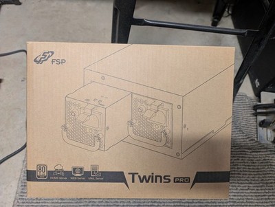 FSP Twins Pro PC PSU ATX PS2 1+1 Dual Module  Twins Pro700