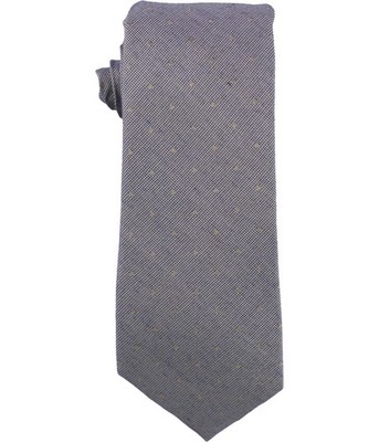 Calvin Klein Mens Dot Self-tied Necktie, Beige, One Size