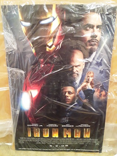 "Iron Man" 2008 Movie Poster 11"X17" Robert Downey Jr Marvel Comics