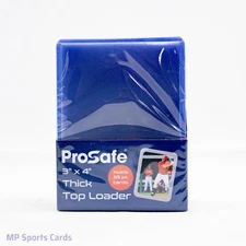 (1) Pro Safe 3"x4" 55pt Thick Toploader 25ct Free Shipping!