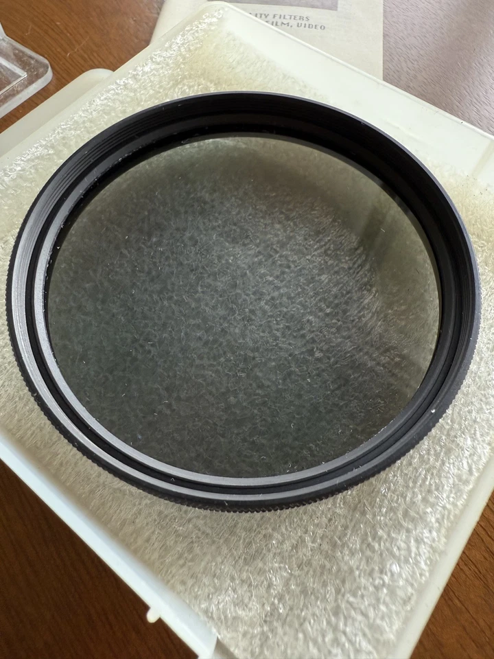 Heliopan 72mm Polarizer Polfilter Circular Glass Lens Filter ES-72 Germany - Image 2 of 4