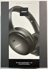 BOSE NOISE CANCELLING QUIETCOMFORT 45 / WIRED OR WIRELESS OVER THE EAR HEADPHONE