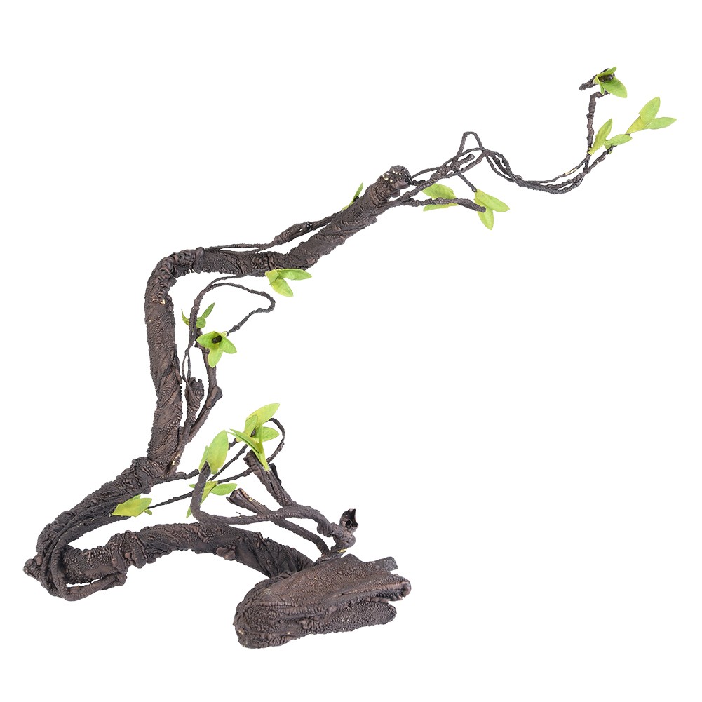 Artificial Branch Terrarium Cage Decor Reptiles Vine Climber Jungle Forest Bend