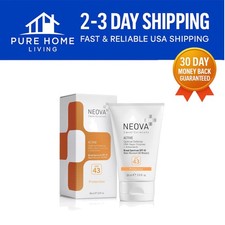 Zinc  Octinoxate Active Sunscreen - 3 oz.  SPF 43 Protection  Water Resistant