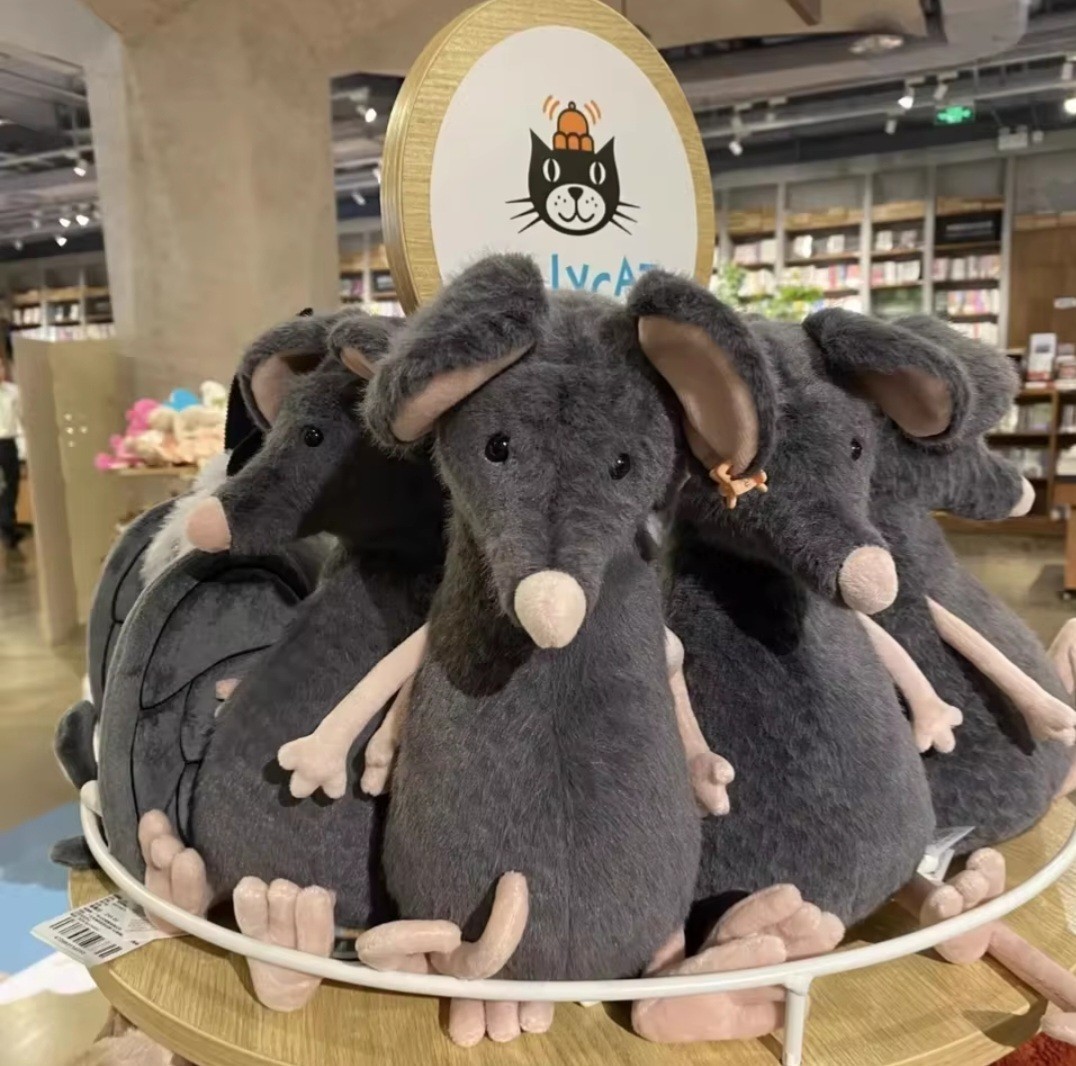 2025 Jellycat LACHLAN SAD RAT Plush Soft Stuffed Toy - Authentic