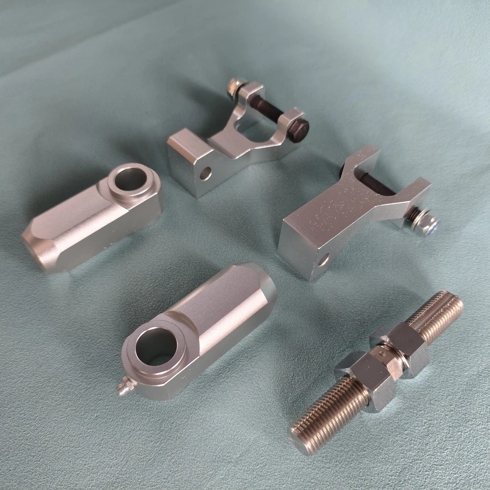 ATV Front & Rear Lowering Kit Silver Fit for Yamaha Raptor 660 660R 700 700R 350 - Image 3 of 4