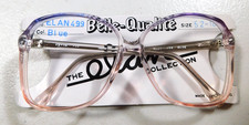 Vintage ELAN 499 Blue 52/18 Eyeglass Frames New Old Stock 98