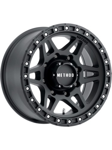 Method MR312 18x9 +18mm Offset 8x180 130.81mm CB Matte Black Whe ...