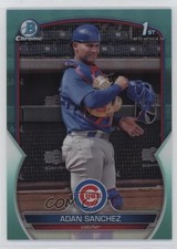 2023 Bowman Chrome Prospects Aqua Refractor 16/125 Adan Sanchez #BCP-219 12gr