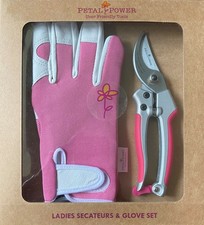 Ladies Gardening Gloves & Secateurs Set - Perfect Garden Gift for Women