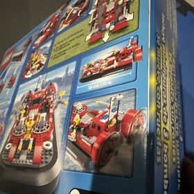 LEGO City 7944 Fire Hovercraft Ship Emergency Rescue Water Retire Sealed Rare