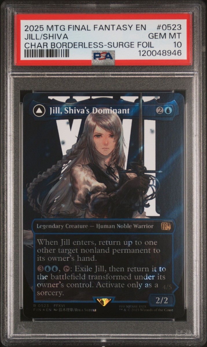 2025 MTG FINAL FANTASY #0523 JILL, SHIVA'S DOMINANT/SHIVA, WARDEN
