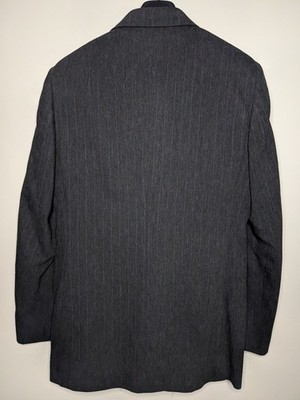 VINTAGE 90s Dolce & Gabbana Pinstripe Blazer Mens Suit Jacket 42R