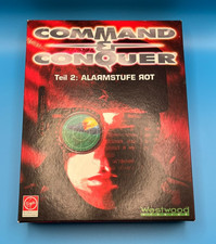 COMMAND & CONQUER TEIL 2 ALARMSTUFE ROT für Windows 95 PC Big Box