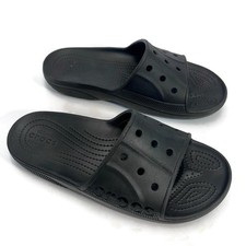 CROCS 208215-410 Unisex-Adults Baya II Womens Size 9 / Men  s 7 Slides Black
