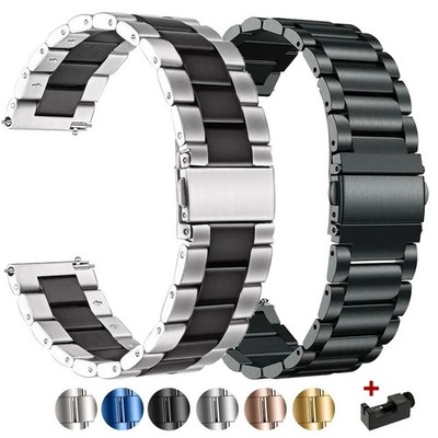 Ersatz Metall Armband Für Fossil Gen 6 5 5E 44mm/Gen 5 LTE 45mm/Q Gazer/Wander