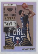 2018-19 Panini Contenders Conference Finals Ticket 22/135 Anthony Davis #81 6fs