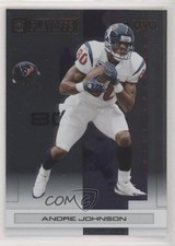 2007 Playoff NFL Playoffs Black Metalized 14/49 Andre Johnson #39 HOF 9o3