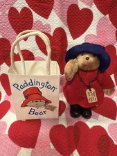    Eden Toys 1986/1987 Vintage Paddington Bear   In Gift Bag  