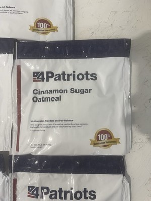 4Patriots Breakfast Emergency Food Supply 40 Servings 