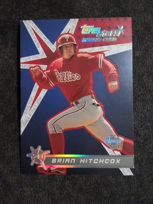 2001 Topps Stars Brian Hitchcox #179 Rookie  Philadelphia Phillies Baseball Card