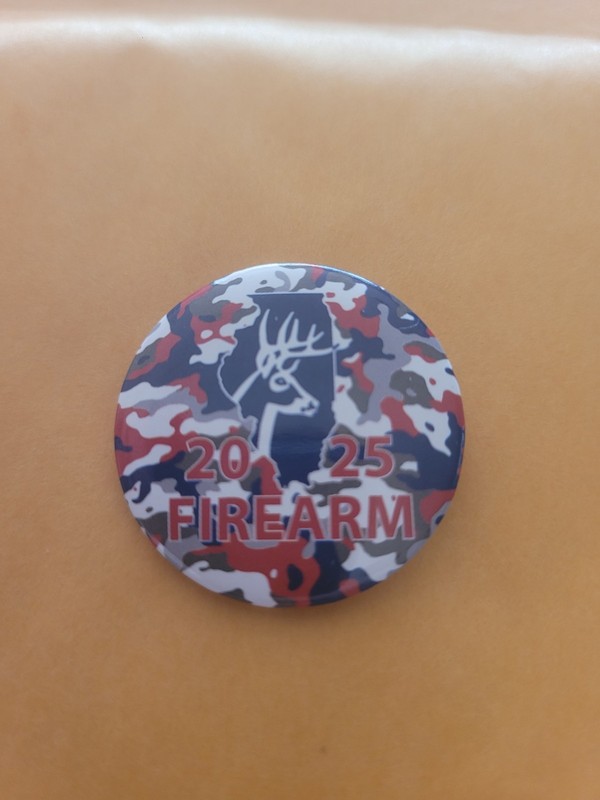 2025 Illinois Deer Harvest Pin  -  Shotgun Only