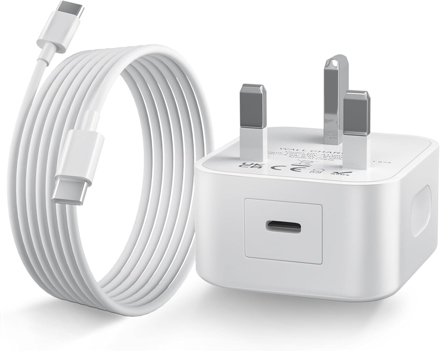 Super Fast Charger Adapter Plug Or Type-C Cable Charging For All type C Phones