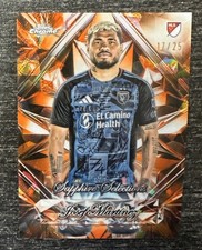 JOSEF MARTINEZ - 2025 Topps Chrome Sapphire MLS - SS ORANGE SAPPHIRE 17/25 SP