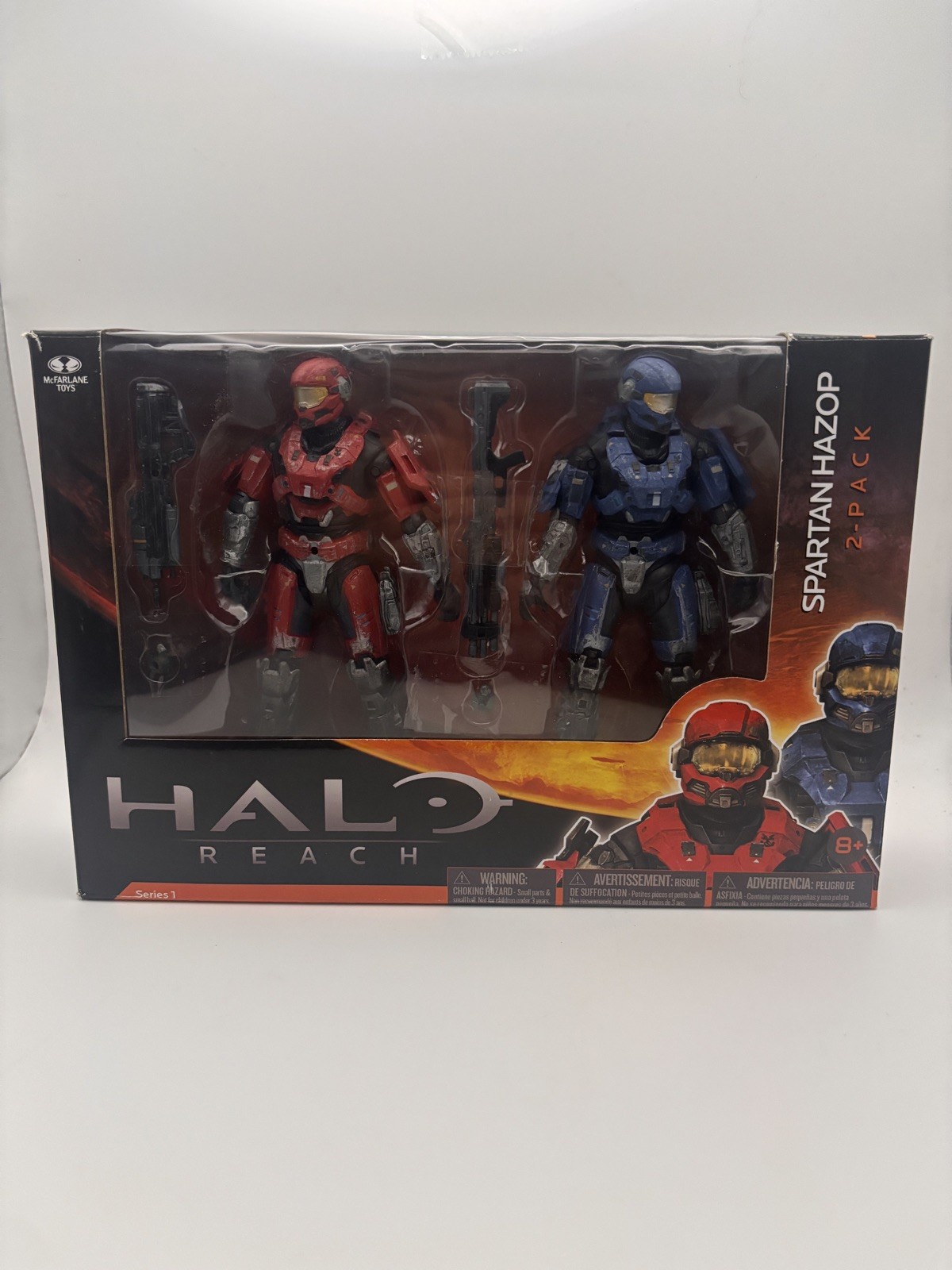 Mcfarlane Toys Halo Reach Spartan Hazop 2-Pack Series 1