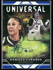 2024 Panini Origins WNBA #UA-KC Kamilla Cardoso Universal Autographs Blue #/25