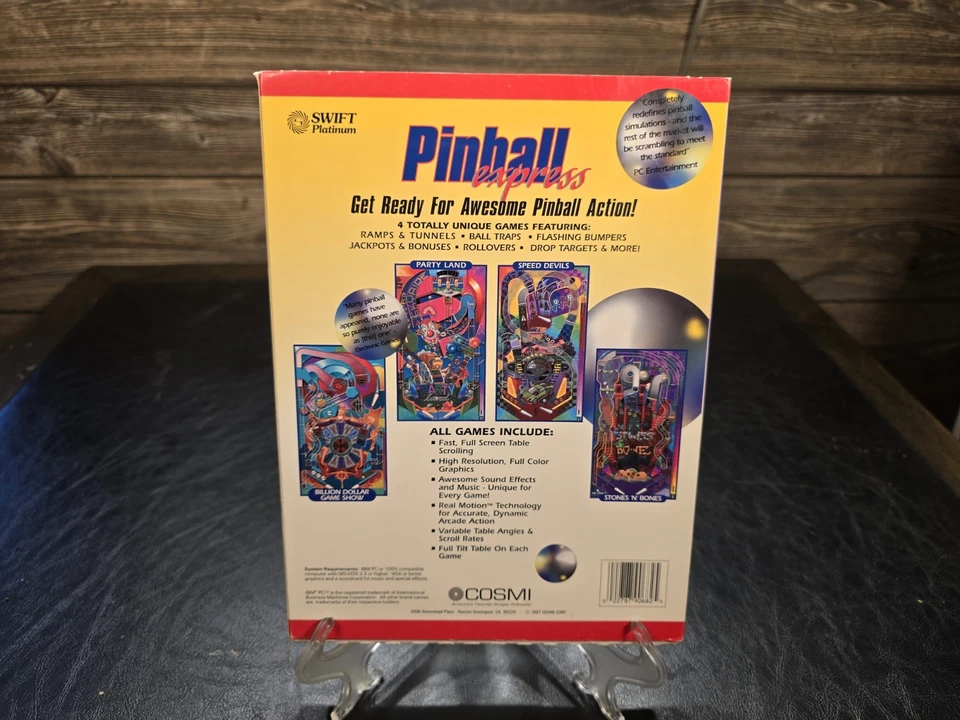 Swift Software Pinball Express CD ROM Windows 95 3.1 Compatible - Image 2 of 4