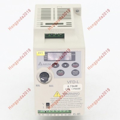 1Pc   Used VFD007L21A Inverter 0.75KW 220V Tested *pt