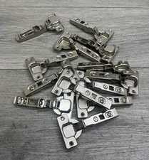 LOT 13x BLUM 71M2550 Straight Arm Clip Top 100 Degree Self Close Cabinet Hinge
