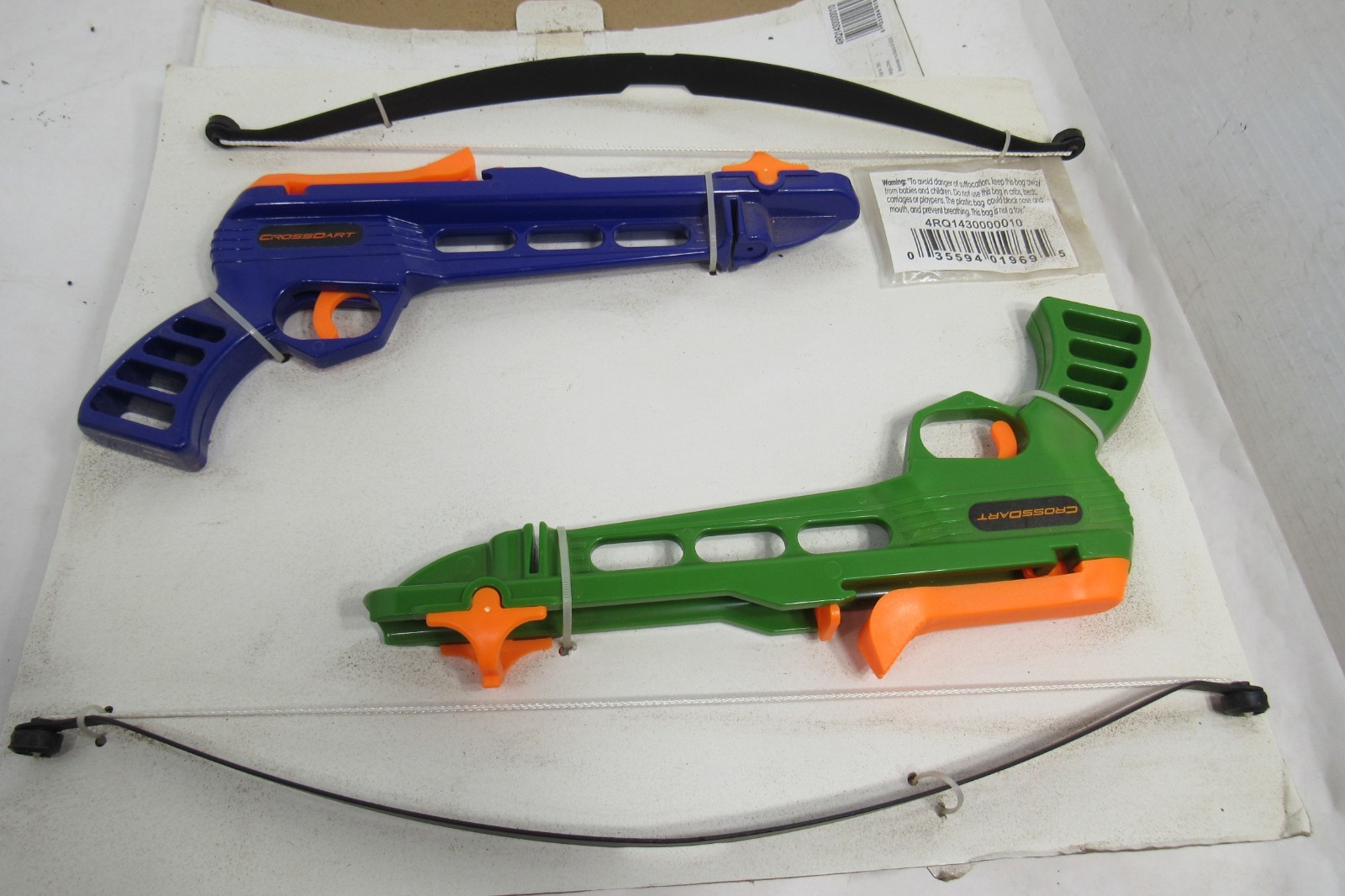 Two Zombie Cross Dart Bows 16" New in Package No Bolts