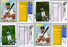 Tony Kemp 4 Card Lot - Oakland A's / Houston Astros
