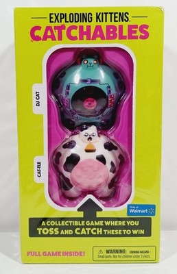 Exploding Kittens Catchables DJ Cat Cat-tle 2-Pack Game - NEW SEALED UNOPENED