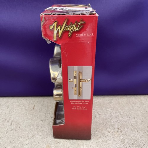 Wright Solid Brass Storm Door Keyed lock - 第 4/6 張圖片