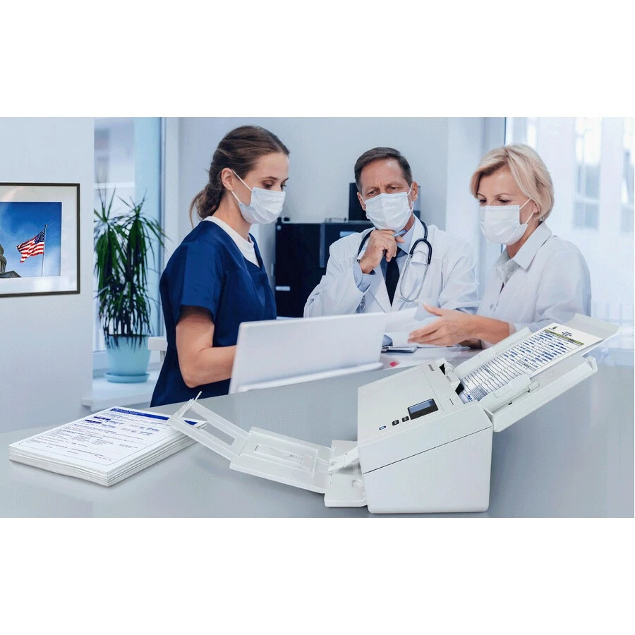 Visioneer Patriot PD45 Sheetfed Scanner - 600 dpi Optical - TAA Compliant - Image 2 of 2