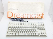 SEGA Dreamcast Keyboard HKT-7600 Boxed  Official  White  Tested Japan