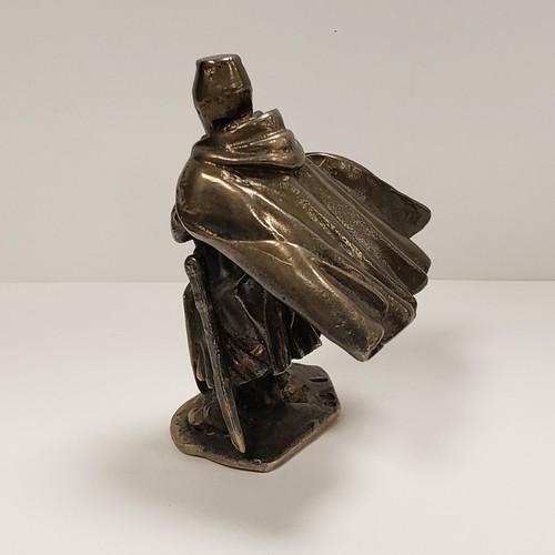 4.440 oz .925 Sterling Silver Knight in Armor Private Cast Ingot - SKU-Q1172 - 第 3/11 張圖片