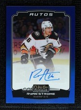 2022-23 O-Pee-Chee Platinum Blue Rainbow Auto Ryan Strome #BA-RS Auto 01ks