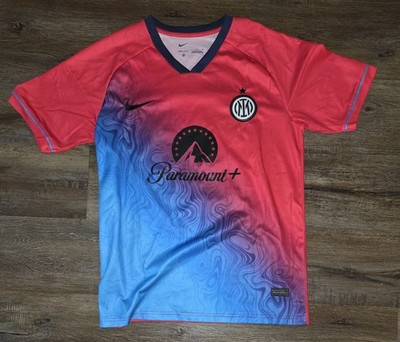 Inter Milan  Jersey Nike Serie A Men's L Red/Blue Paramount Soccer