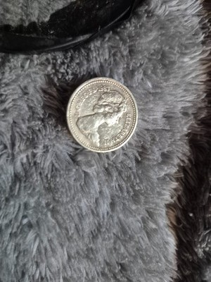 1983 One Pound coin error upside down rim Queen Elizabeth II rare 