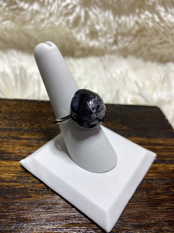 Anillo de leopardo de acero inoxidable hecho a medida Foto 2 de 2