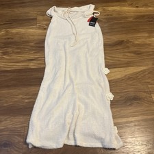 Ego Womens White Sleeveless Dress Size L