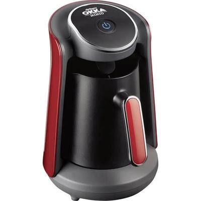 arzum OKKA MINIO Mokka-Kaffeemaschine Schwarz, Rot