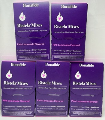 Bonafide Ristela Mixes, Pink Lemonade (30) Travel Size/ To-Go Packets 12/26