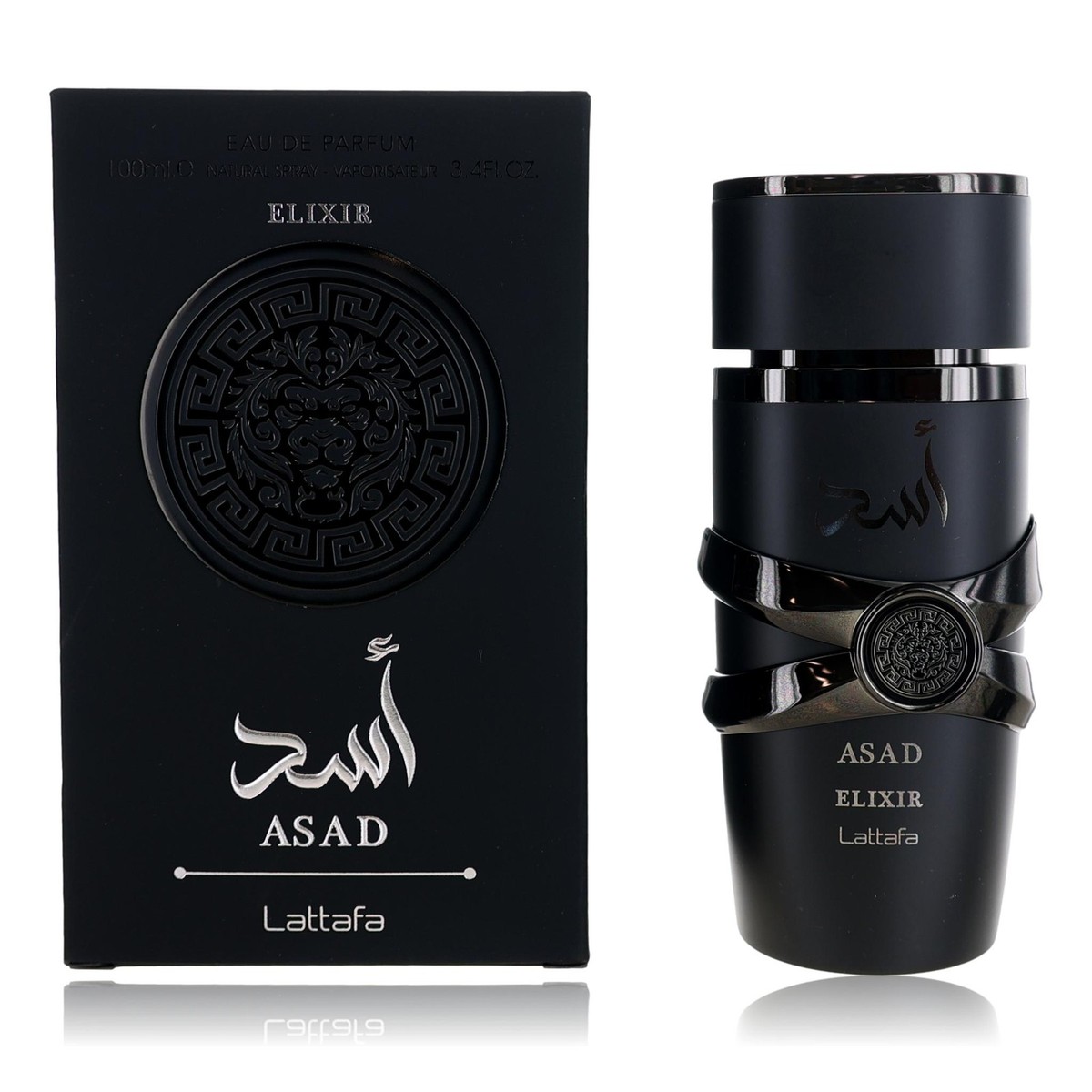 Asad Elixir by Lattafa, 3.4 oz EDP Spray for Men | eBay