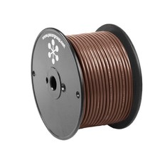 Pacer 16 AWG Brown Primary Wire 100 ft Marine Grade WUL16BR-100